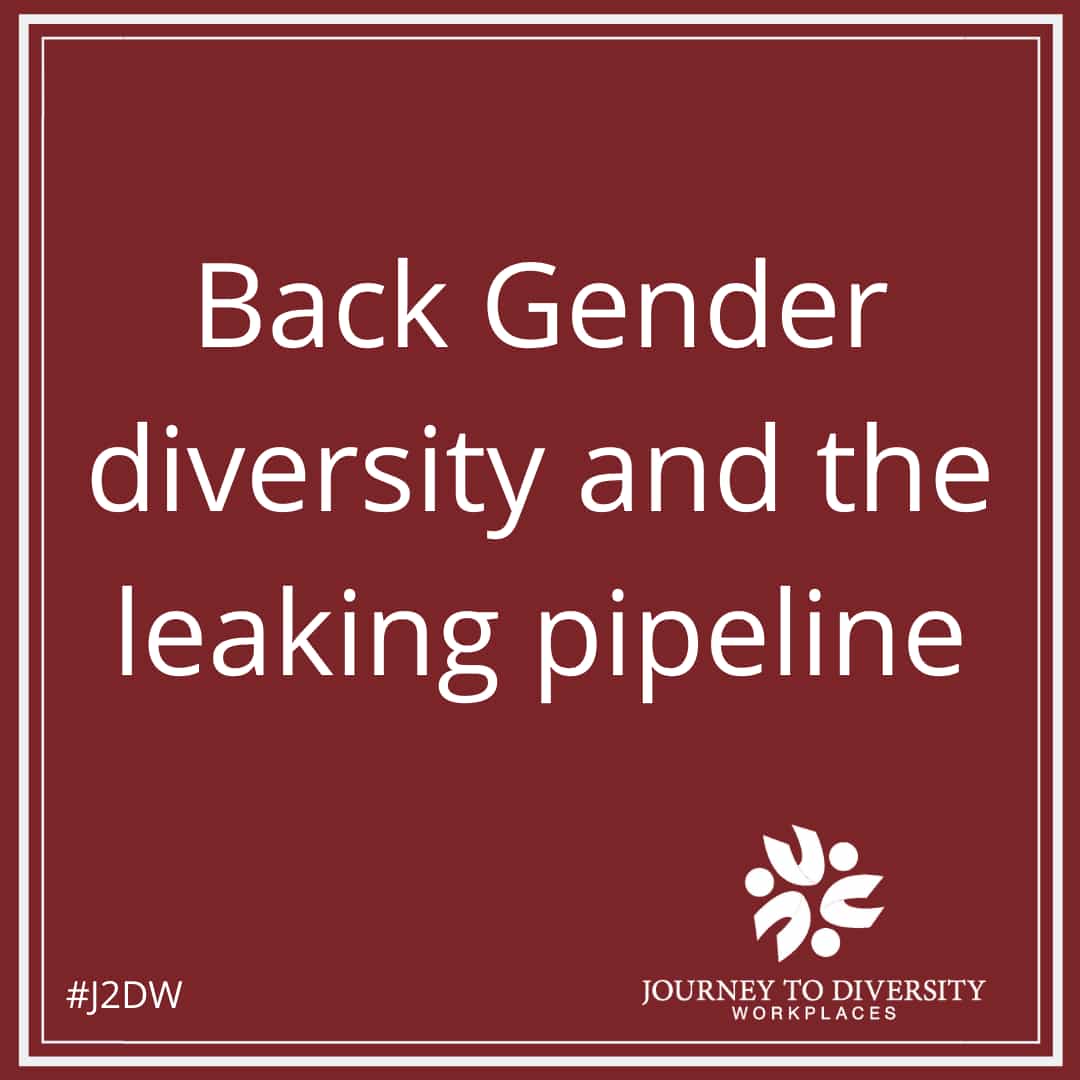 Back Gender diversity and the leaking pipeline