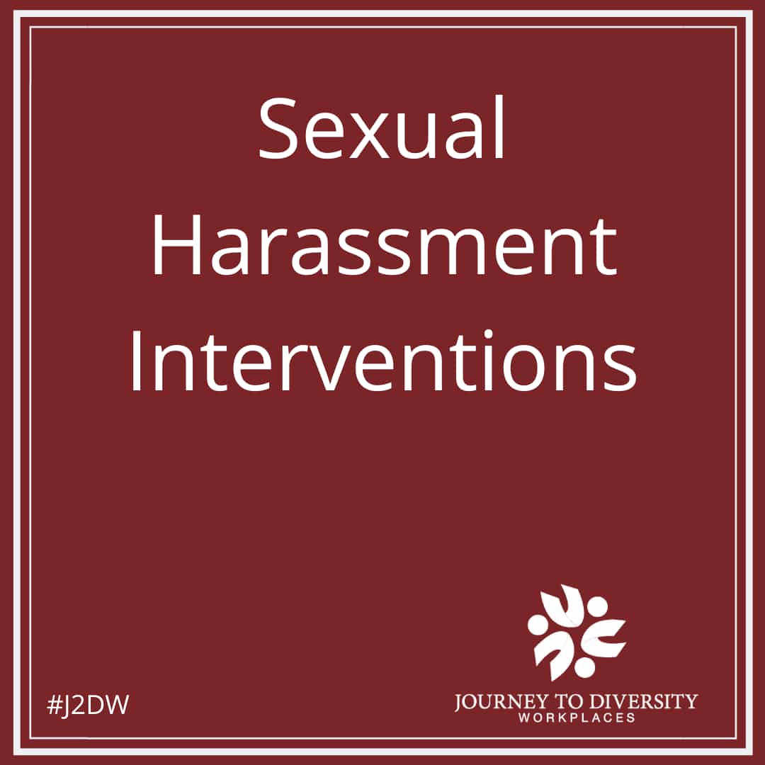 Sexual Harassment Interventions