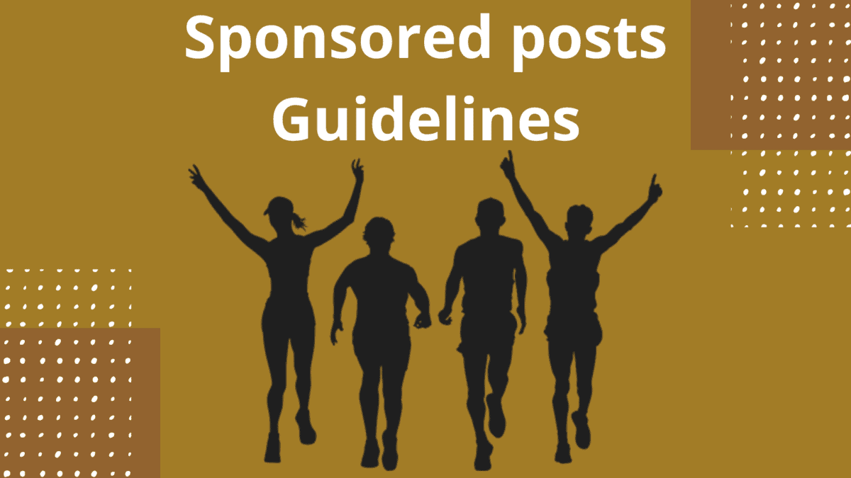 Sponsored posts Guidelines